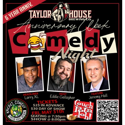 Kricket Comedy at Taylor House Brewing Co.